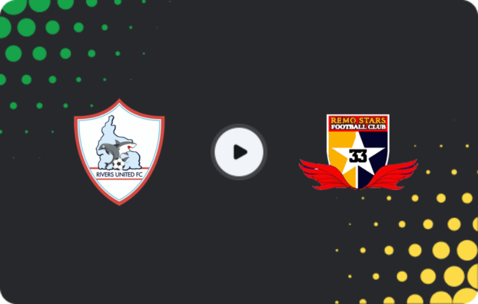 Де дивитися Ріверс Юнайтед - Ремо Старз, НПФЛ, 12.01.2026