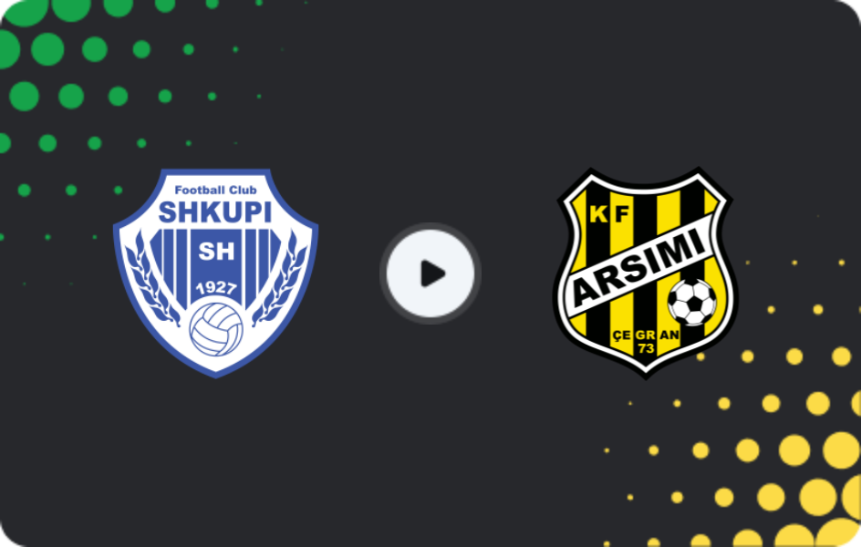 Де дивитися Шкупі - Арсімі, Перша ліга, 22.02.2026