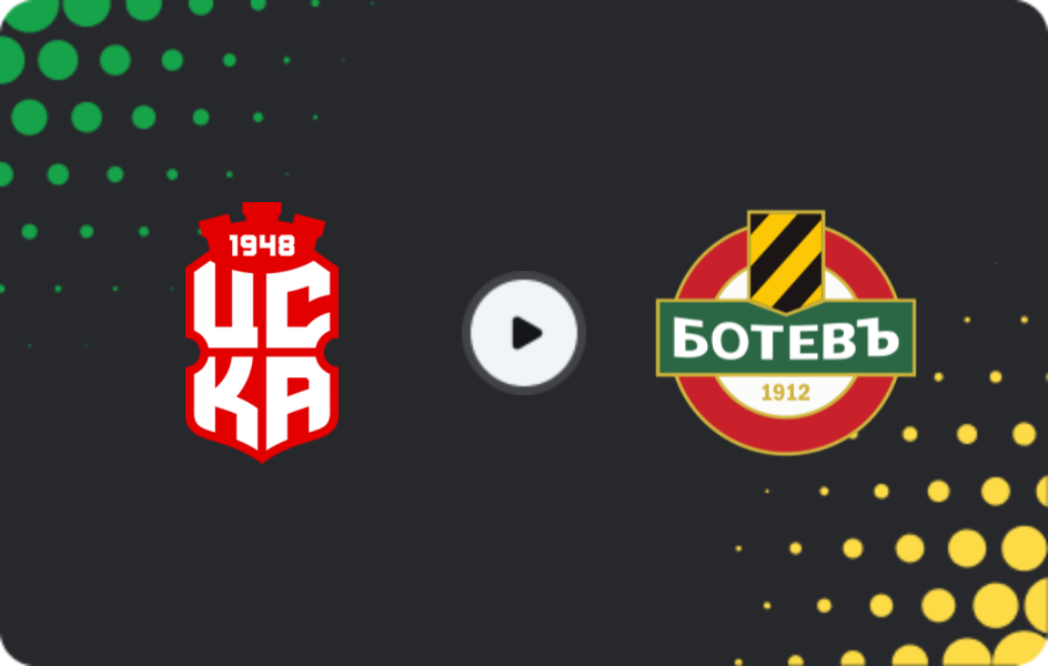 Де дивитися ЦСКА 1948 - Ботев Пловдив, Перша ліга, 07.03.2026