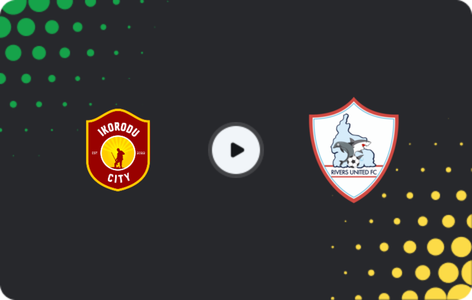 Де дивитися Ікороду Сіті - Ріверс Юнайтед, НПФЛ, 15.03.2026
