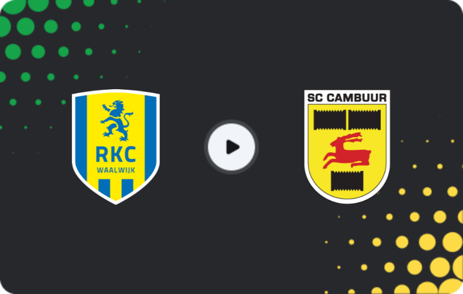 Де дивитися Валвейк - Камбюр, Кубок KNVB, 29.10.2025