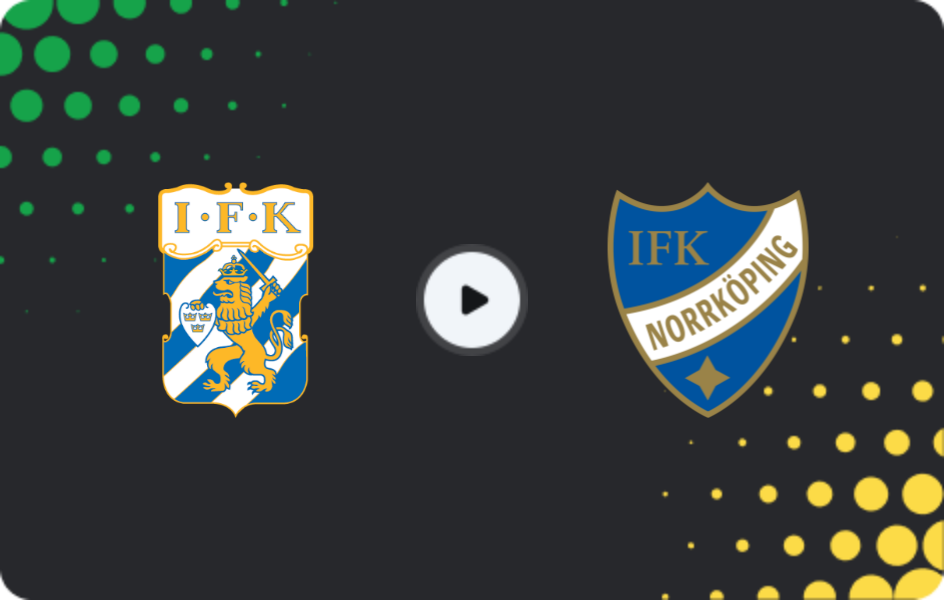 Де дивитися Гьотеборг - Норрчьопінг, Аллсвенскан, 09.11.2025