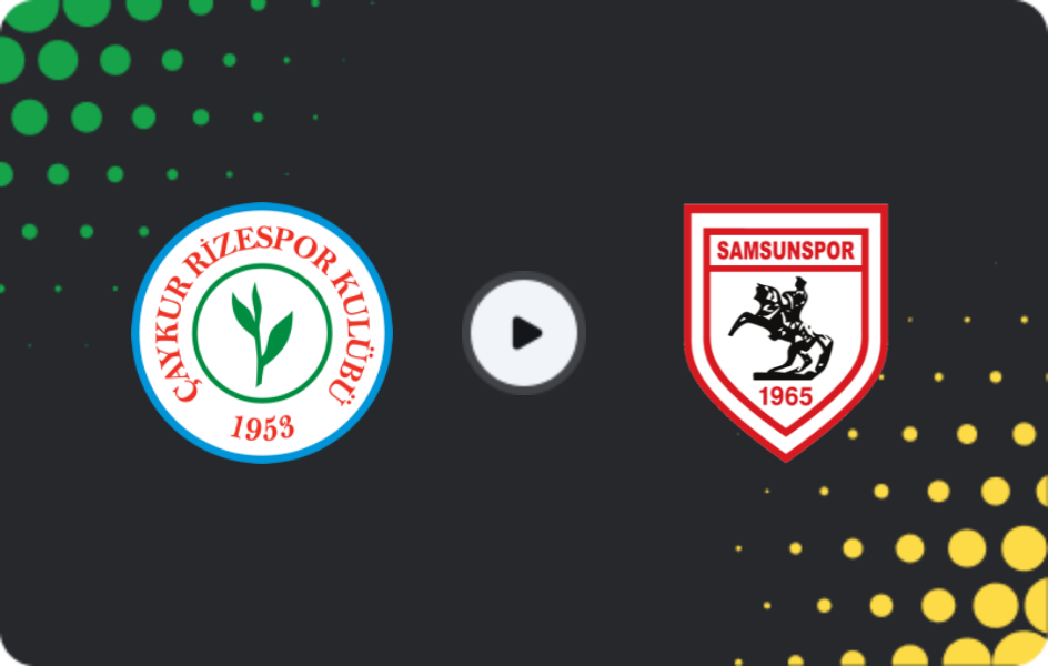 Де дивитися Різеспор - Самсунспор, Суперліга, 22.03.2026