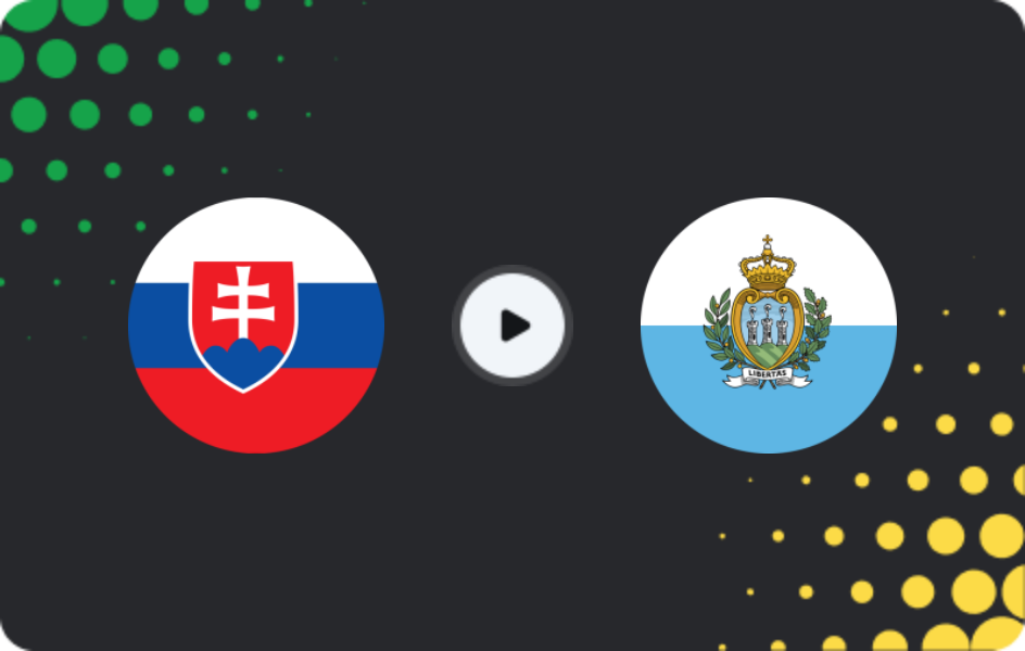 Де дивитися Словаччина U17 - Сан-Марино U17, Чемпіонат UEFA U17 - Кваліфікація, 31.10.2025