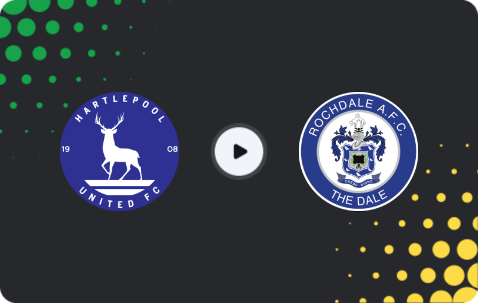 Де дивитися Хартлпул Юнайтед - Рочдейл, Національна ліга, 06.04.2026