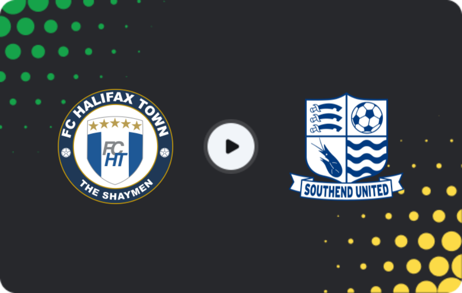 Де дивитися Галіфакс Таун - Саутенд Юнайтед, Національна ліга, 18.04.2026