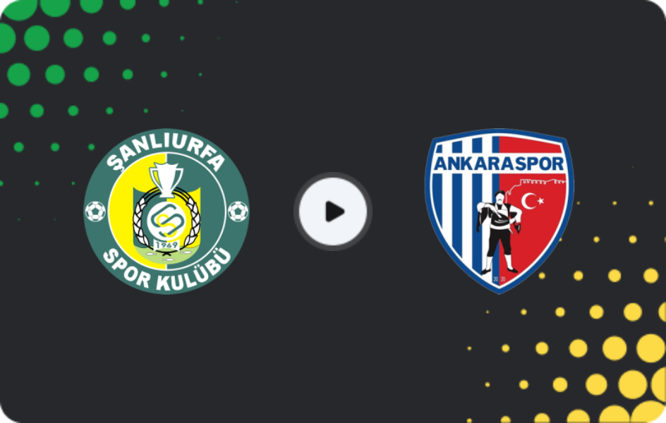 Де дивитися Шанлиурфаспор - Анкараспор, Друга Ліга, 25.04.2026