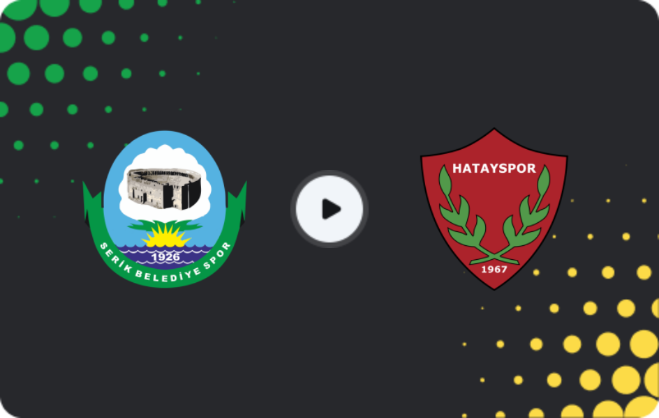 Де дивитися Серік Беледієспор - Хатайспор, Перша ліга ТФФ, 26.04.2026
