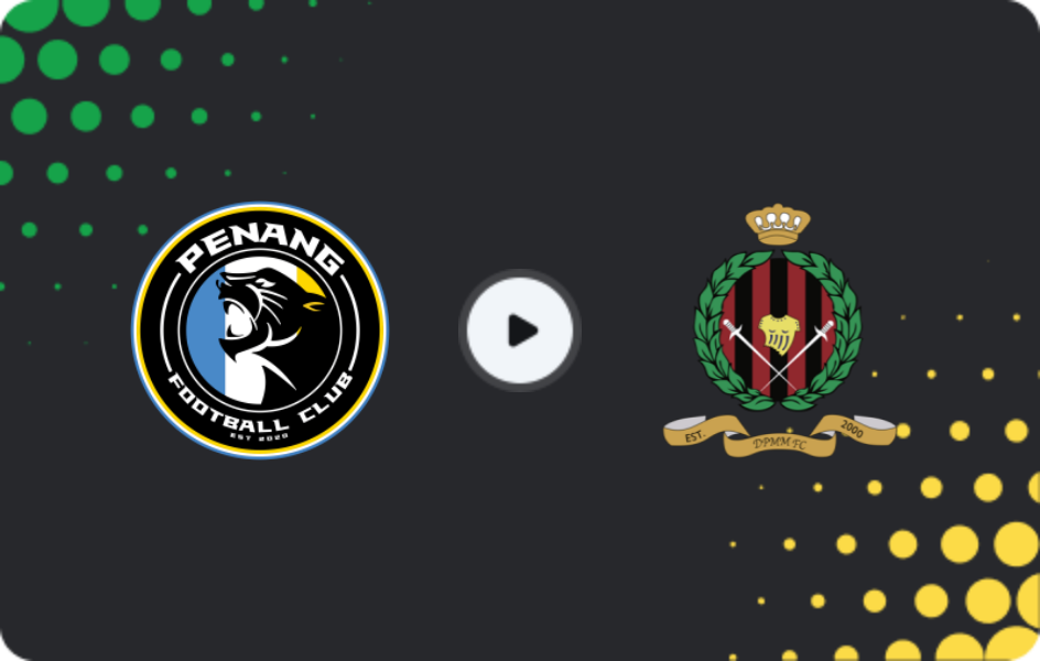 Де дивитися Пенанг - ДПММ ФК, Суперліга, 16.05.2026