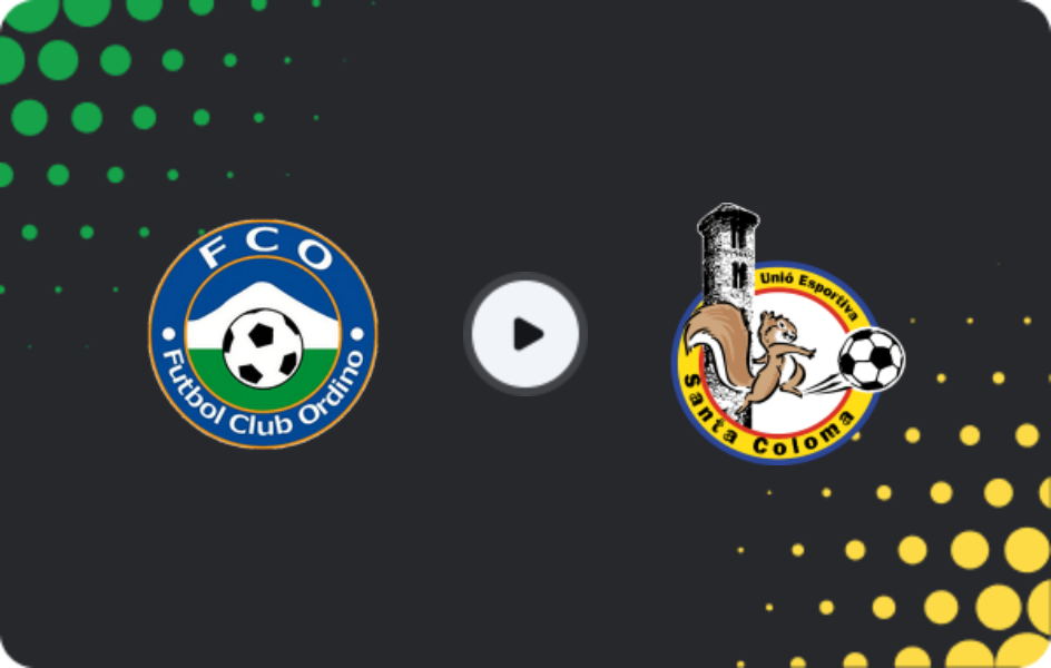 Де дивитися Ордіно - УЕ Санта-Колома, Перший Дивізіон, 22.10.2025