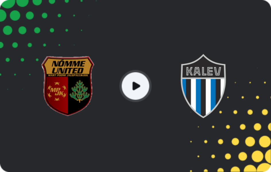 Де дивитися Нимме Юнайтед - Таллінна Калев II, Есіліга A, 26.10.2025