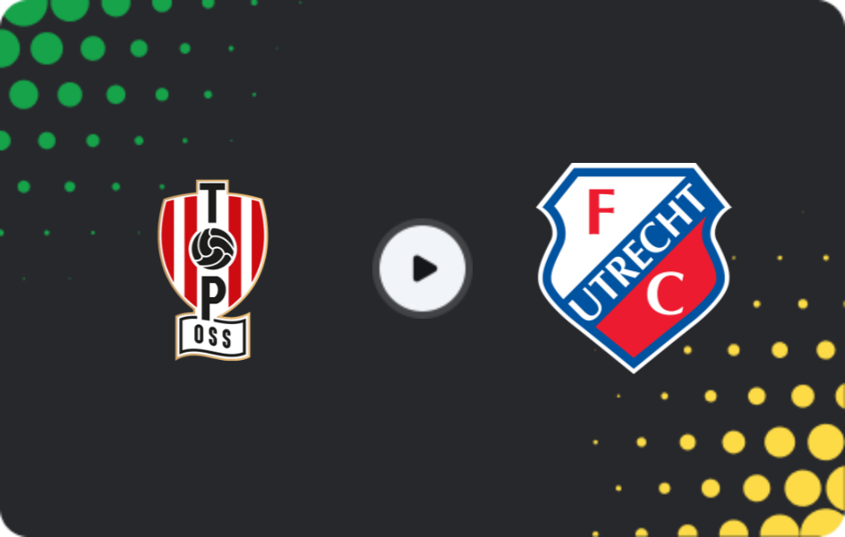 Де дивитися ТОП Осс - Утрехт, Кубок KNVB, 17.12.2025