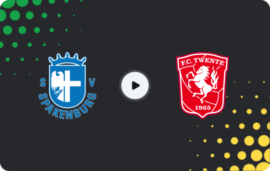Де дивитися Спакенбург - Твенте, Кубок KNVB, 18.12.2025