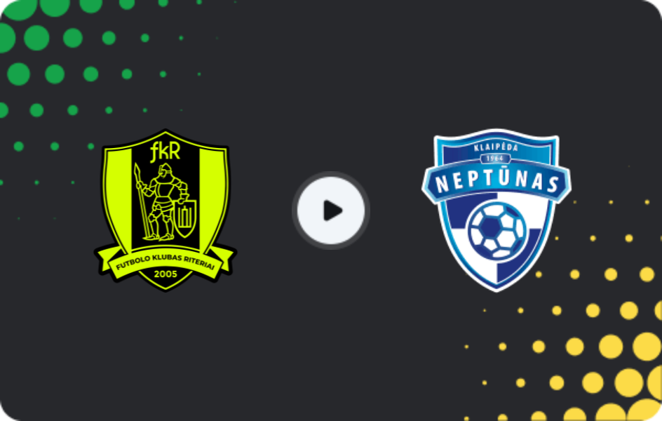 Де дивитися Рітеряй - Нептунас Клайпеда, А Ліга, 22.11.2025
