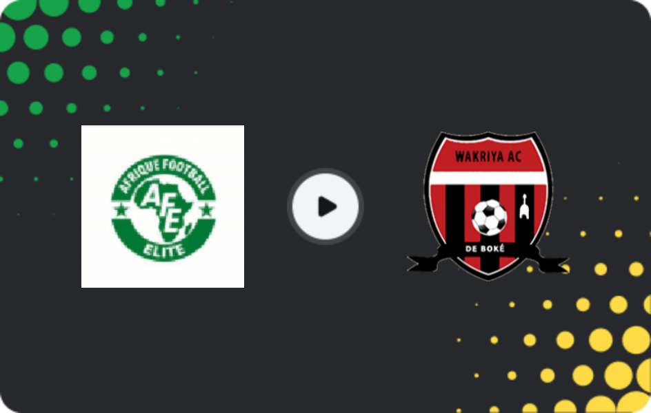 Де дивитися Afrique Football Élite - Вакірія, Ліга 1, 07.12.2025