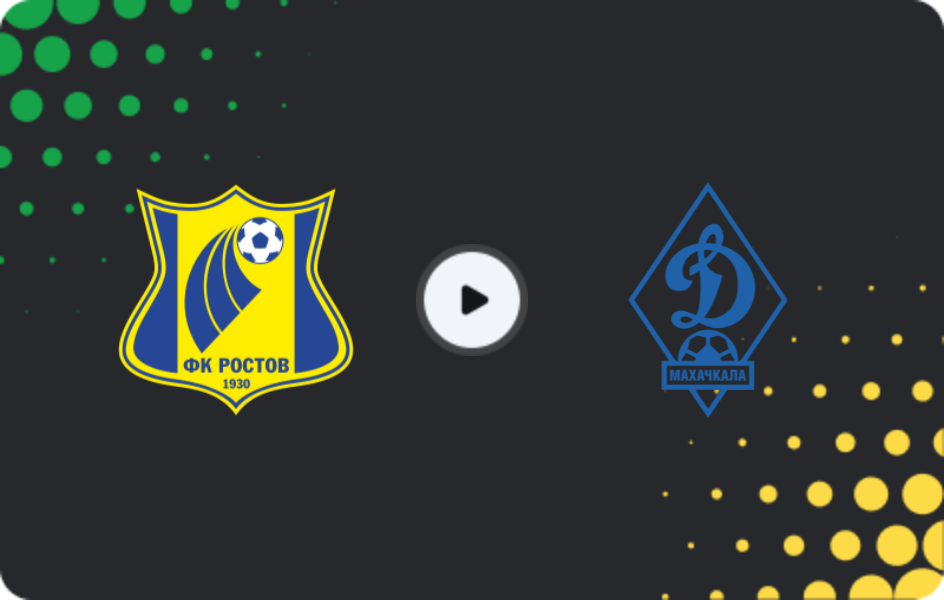 Де дивитися Ростов - Динамо Махачкала, Кубок, 03.03.2026