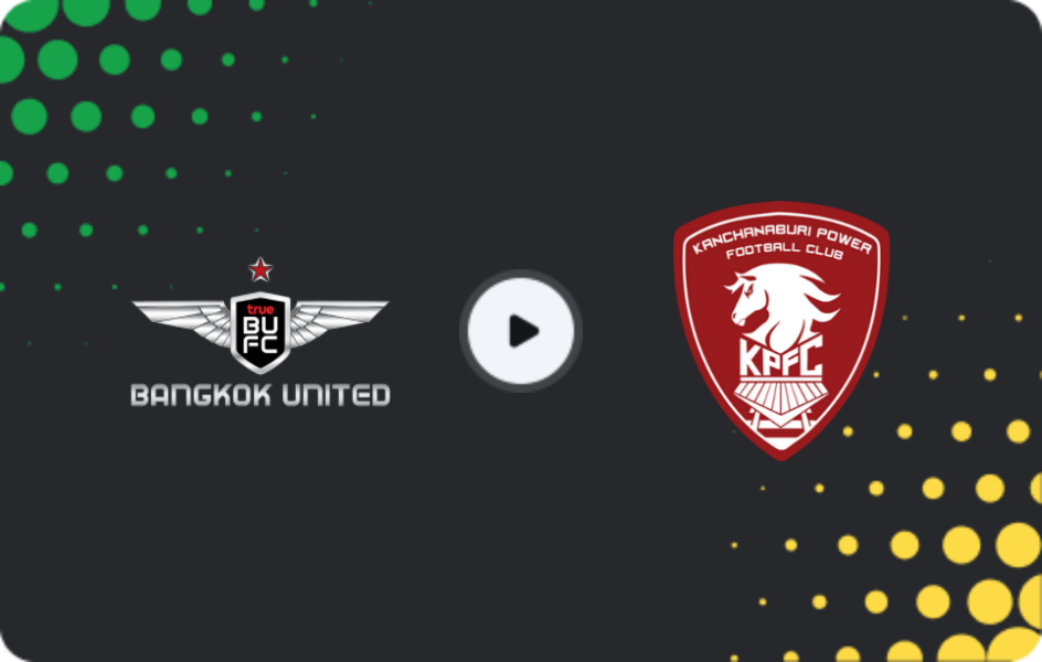 Де дивитися Бангкок Юнайтед   - Канчанабурі  , Ліга 1, 10.01.2026