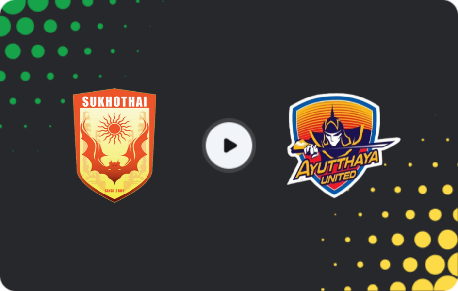 Де дивитися Сукхотай ФК - Аюттхая ФК, Ліга 1, 14.02.2026