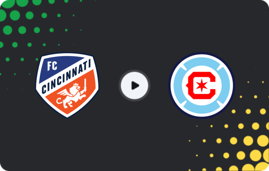 Де дивитися ФК Цинциннаті - Чикаго Файр, МЛС, 19.04.2026