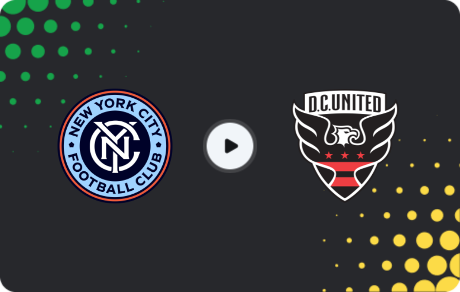 Де дивитися Нью-Йорк Сіті - Ді Сі Юнайтед, МЛС, 03.05.2026