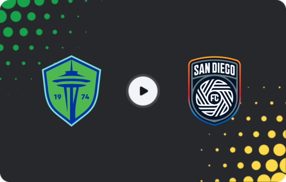 Де дивитися Сіетл Саундерс - Сан-Дієго, МЛС, 10.05.2026