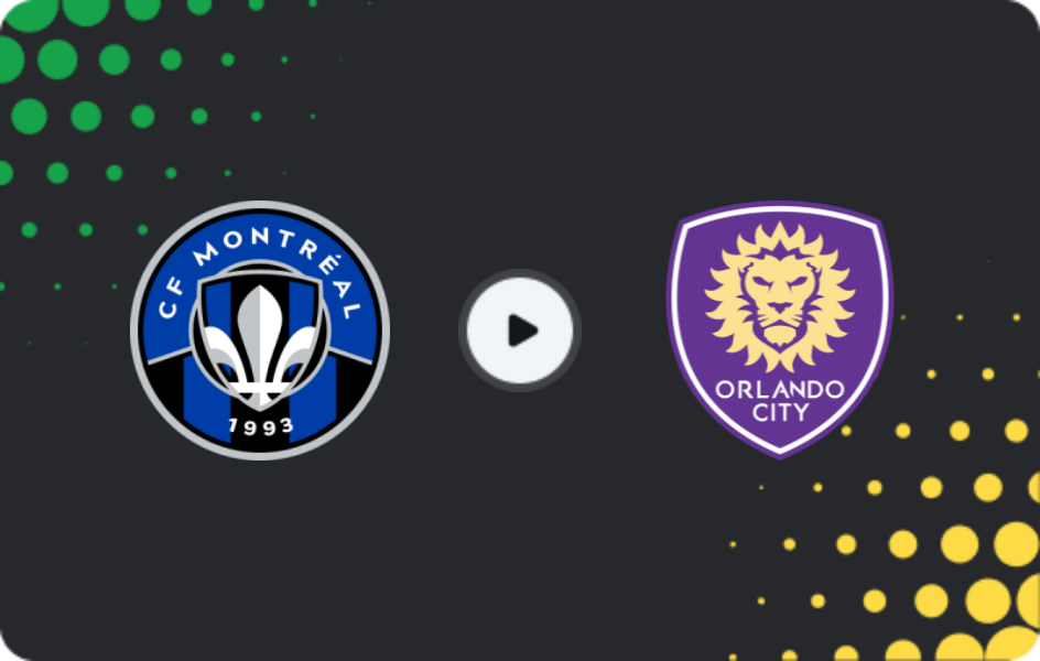 Де дивитися КФ Монреаль - Орландо Сіті, МЛС, 09.05.2026
