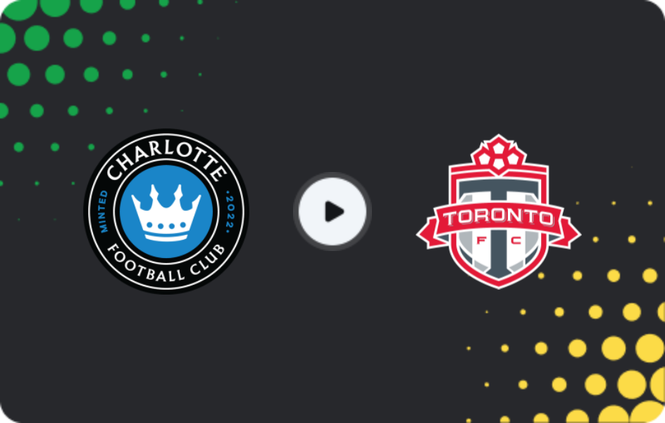 Де дивитися Шарлотт - Торонто ФК, МЛС, 17.05.2026