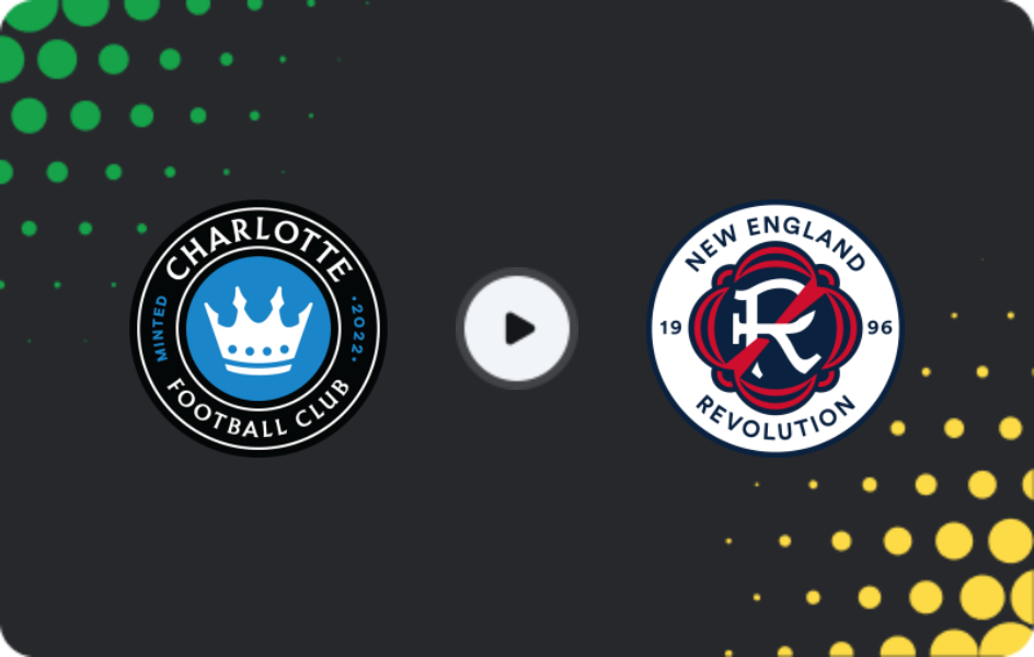 Де дивитися Шарлотт - Нью-Інгленд Революшн, МЛС, 24.05.2026