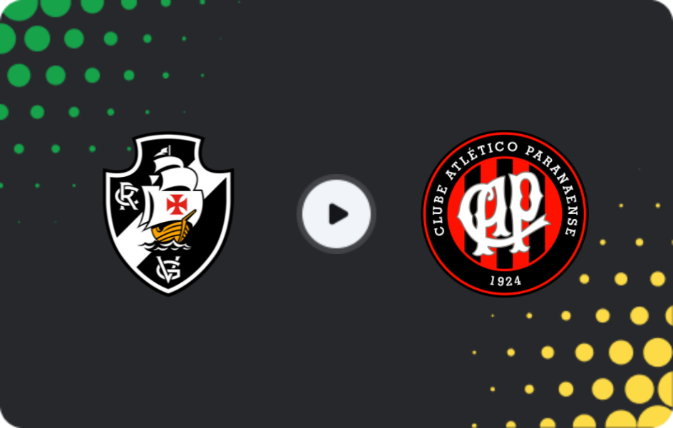 Де дивитися Васко да Гама - Атлетіко Паранаенсе, Серія А, 10.05.2026