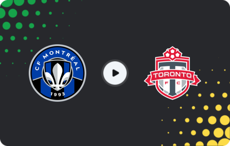 Де дивитися КФ Монреаль - Торонто ФК, МЛС, 17.07.2026