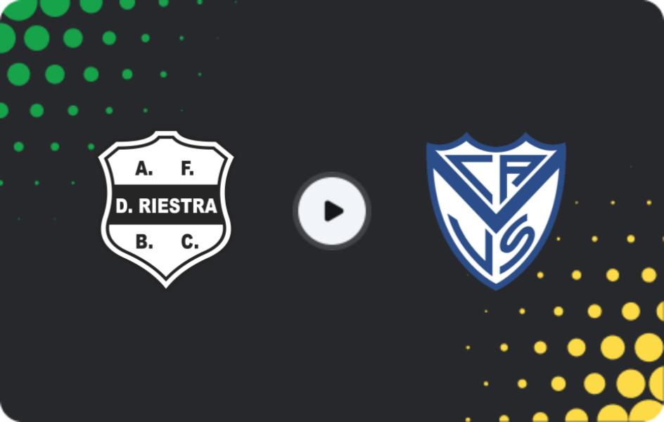 Де дивитися Депортіво Ріестра - Велес Сарсфілд, Ліга Професіоналів Аргентини, 30.08.2026