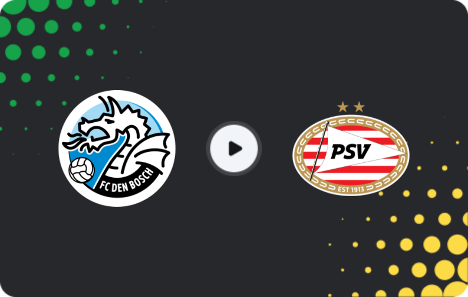 Де дивитися Ден Босх - ПСВ, Кубок KNVB, 14.01.2026