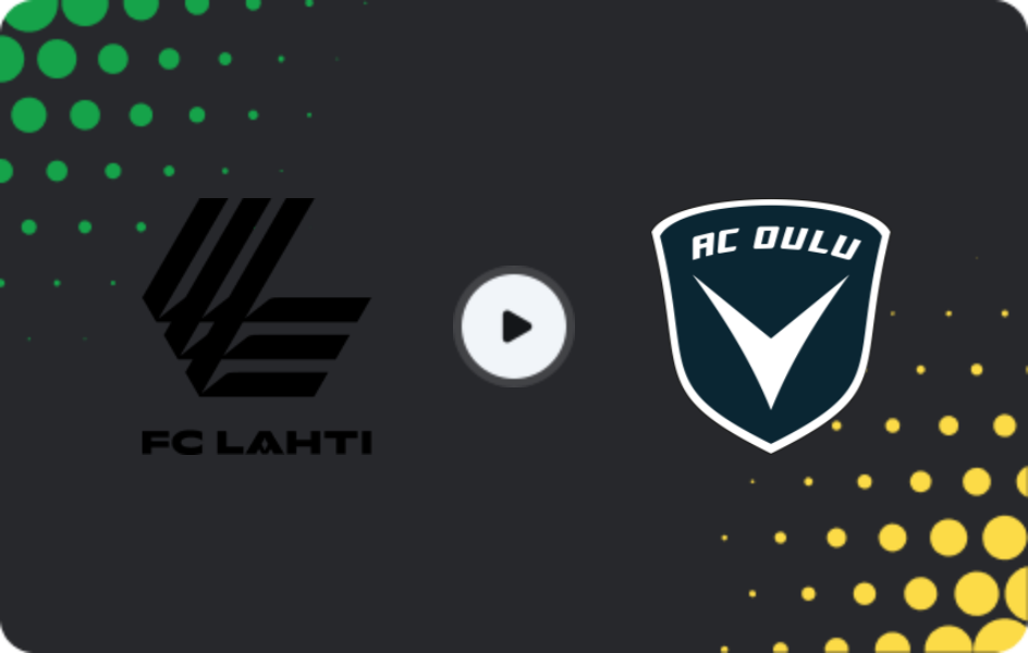 Де дивитися Лахті - АС Оулу, Вейккаусліга, 25.04.2026