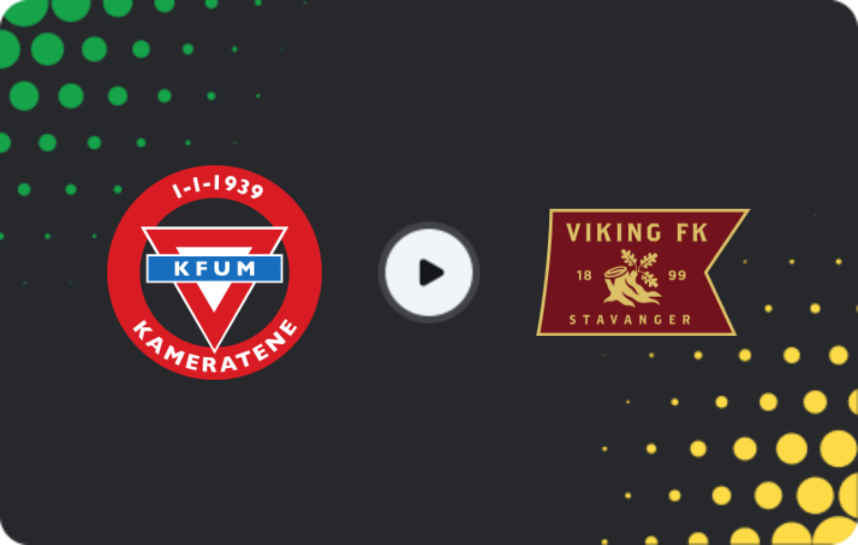 Де дивитися КФУМ Осло - Вікінг, Елітсеріен, 10.05.2026