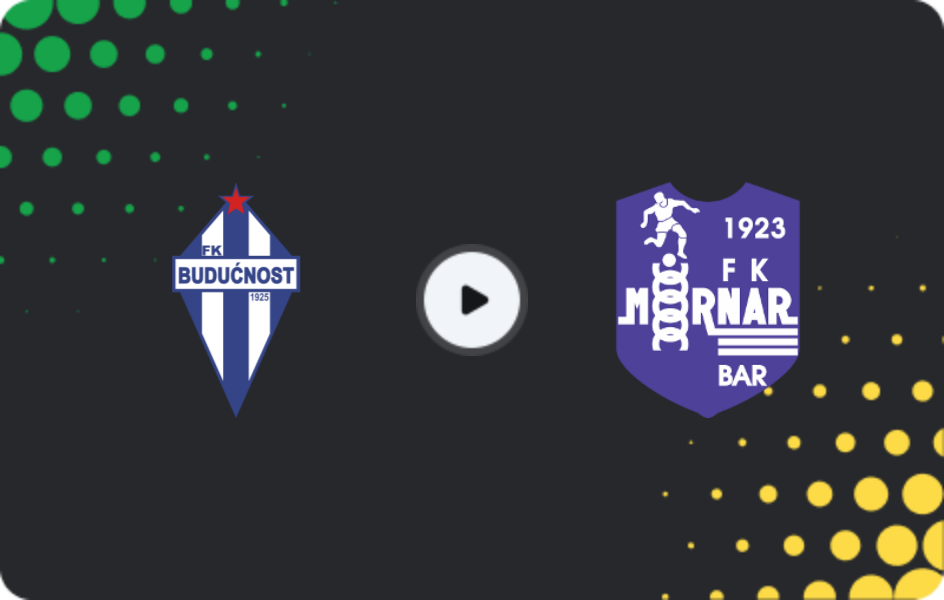 Де дивитися Будучност Подгориця - Морнар, Перша ліга, 13.05.2026