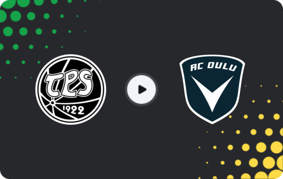 Де дивитися Турку ПС - АС Оулу, Вейккаусліга, 11.07.2026