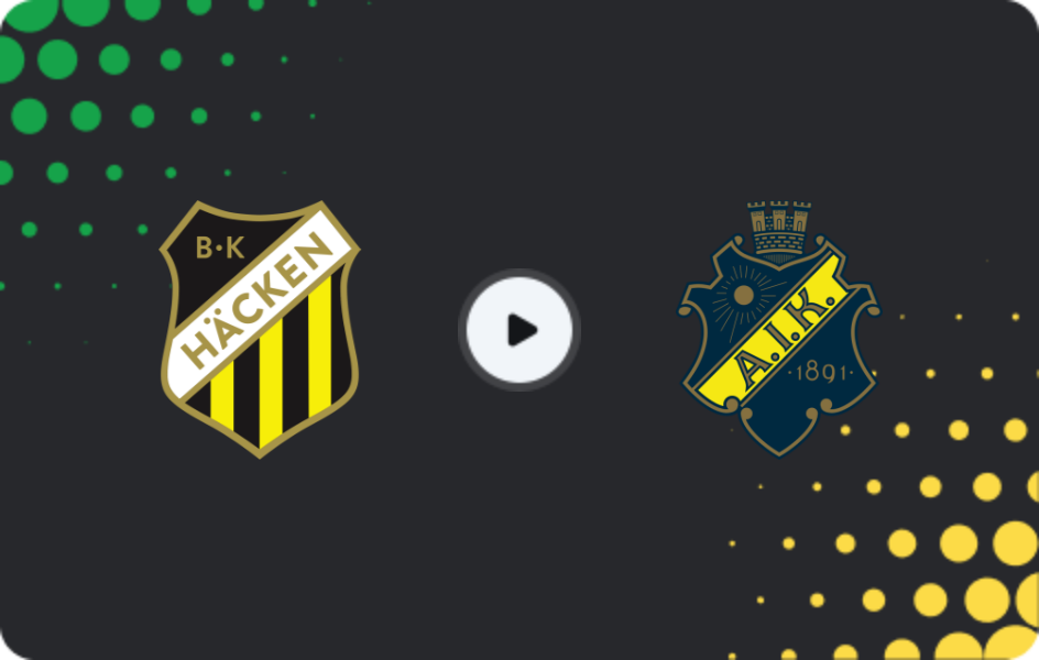 Де дивитися Хеккен - АІК, Аллсвенскан, 26.07.2026