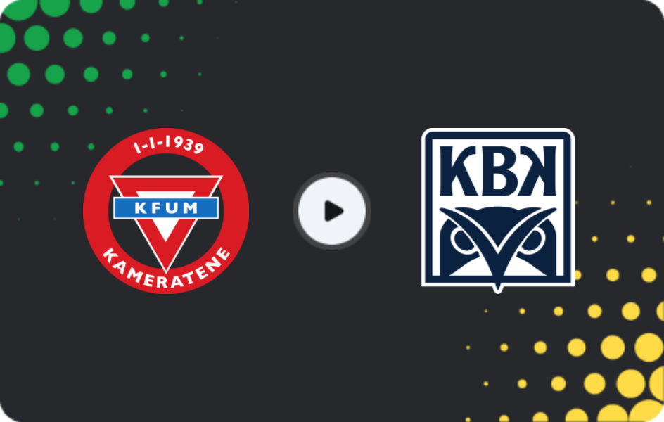 Де дивитися КФУМ Осло - Крістіансунн, Елітсеріен, 01.08.2026