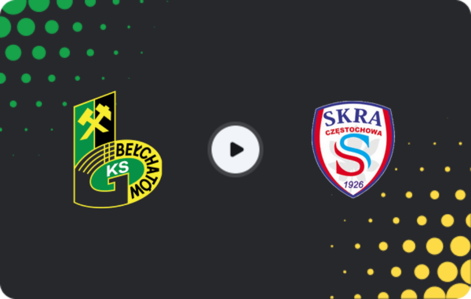 Де дивитися Белхатув - СКРА Ченстохова, Товариські матчі клубів, 17.01.2026