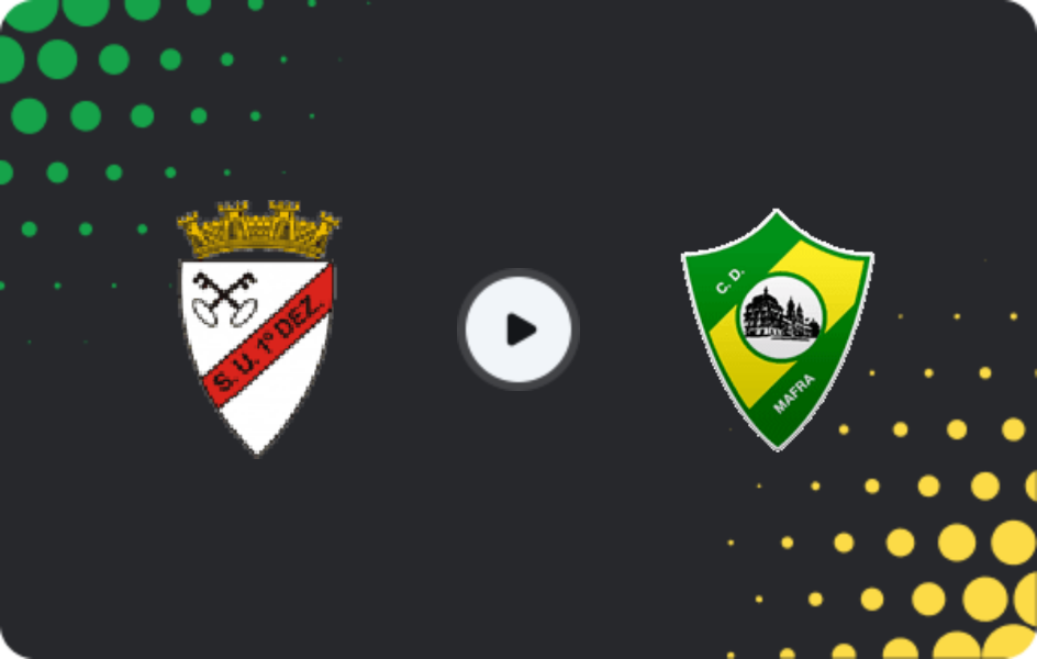 Де дивитися 1º Дезембру - Мафра, Ліга 3, 10.01.2026