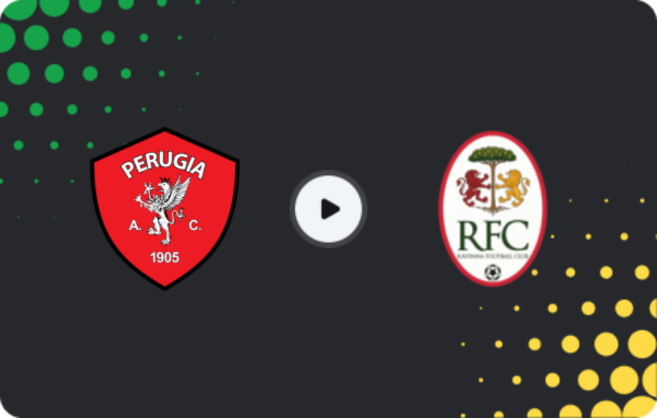 Де дивитися Перуджа - Равенна, Серія C - Група B, 30.01.2026