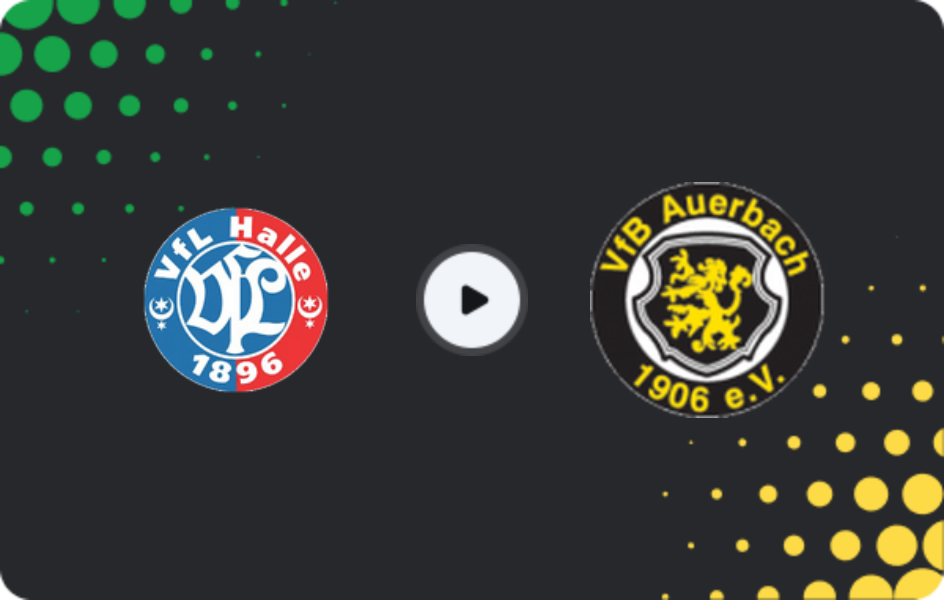 Де дивитися ВфЛ Галле - Ауербах, Оберліга NOFV-Південь, 01.02.2026