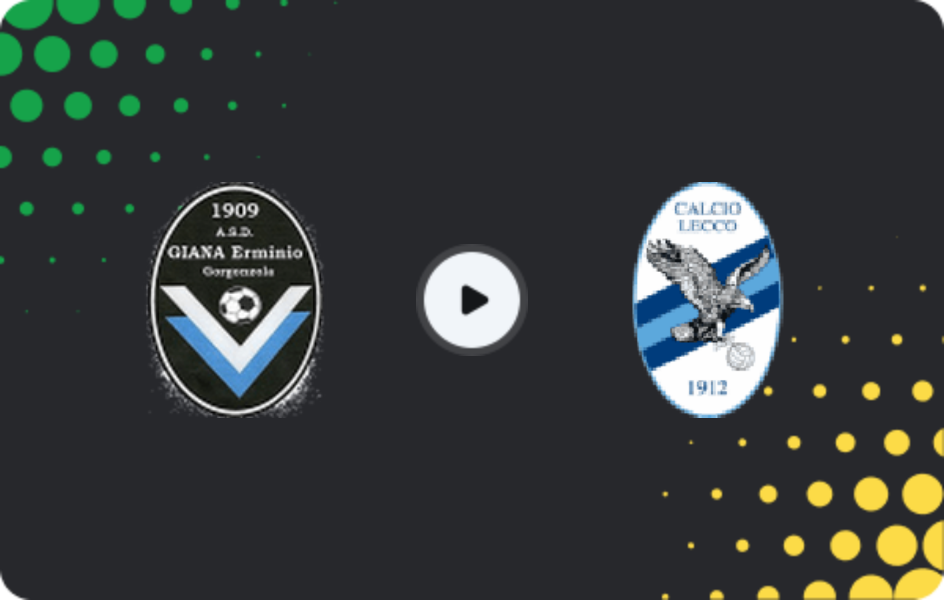 Де дивитися Джана Ермініо - Лекко, Серія C - Група A, 11.02.2026