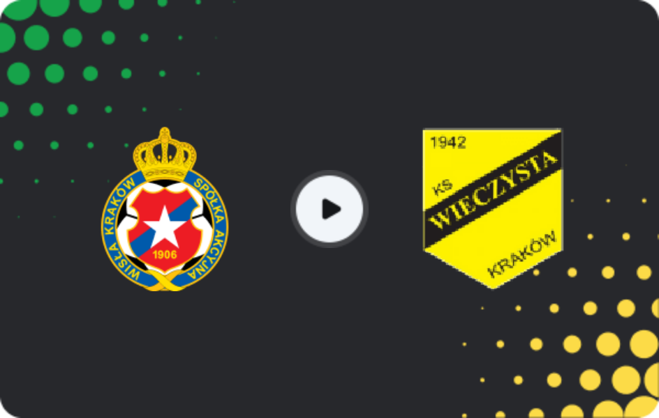 Де дивитися Вісла Краків - Вєчиста Краков, 1 Ліга, 21.02.2026