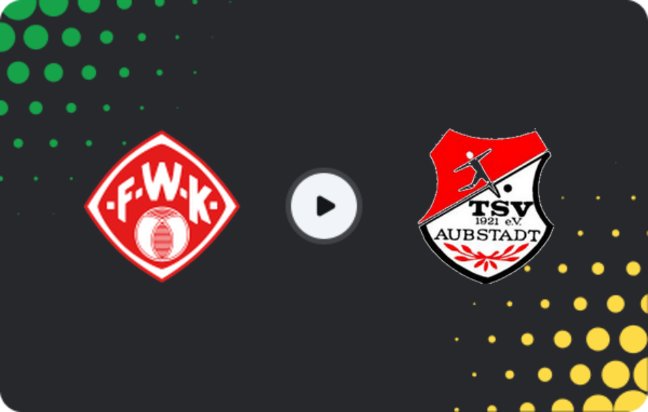 Де дивитися Вюрцбургер Кіккерс - Аубштадт, Регіоналліга - Баварія, 06.03.2026