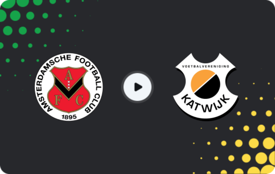 Де дивитися АФК Амстердам - Катвейк, Твееде Дивізі, 14.03.2026