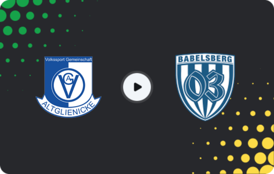 Де дивитися Альтглініке - Бабельсберг 03, Регіоналліга - Північно-Схід, 15.03.2026