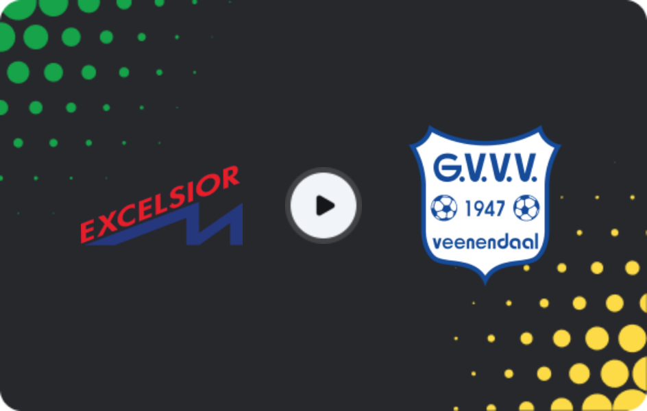 Де дивитися Екссельсіор Маасслейс - ГВВВ Венендал, Твееде Дивізі, 21.03.2026