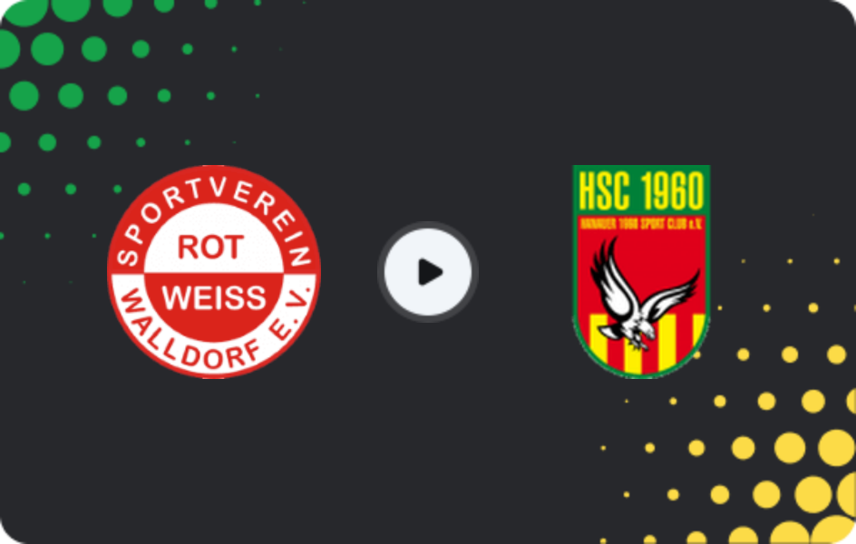 Де дивитися Рот-Вайс Вальдорф - 1960 Ганау, Оберліга - Гессен, 22.03.2026