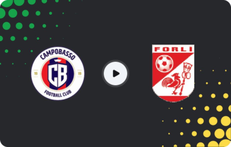 Де дивитися Чітта-ді-Кампобассо - Форлі, Серія C - Група B, 22.03.2026